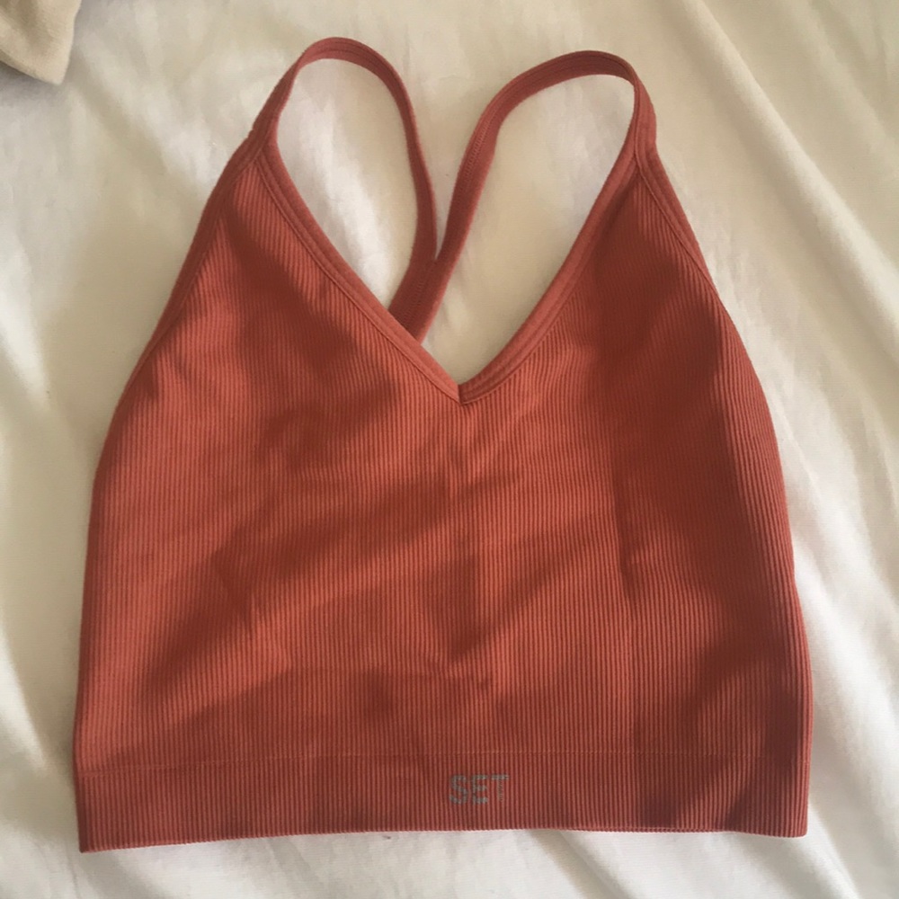 SET ACTIVE tank top burnt orange